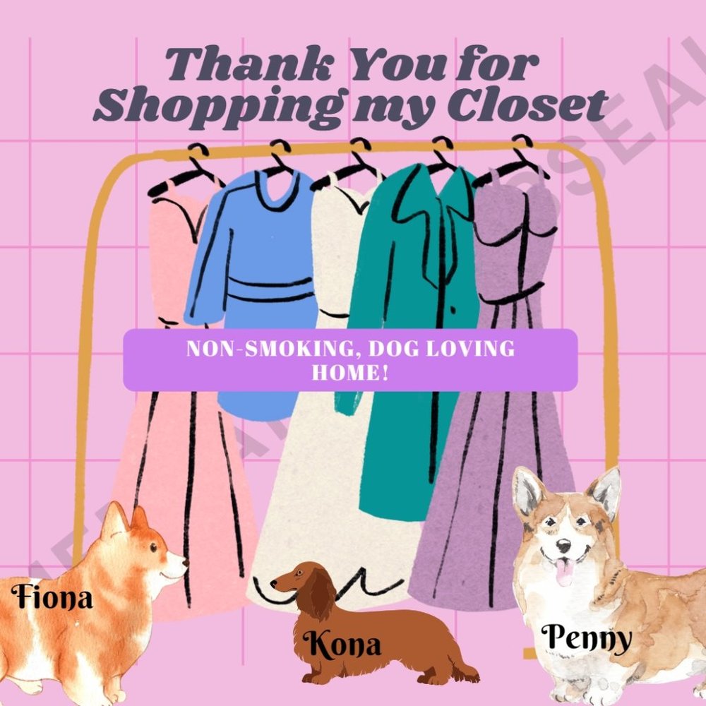 Items come from a Non-Smoking, Pet loving home